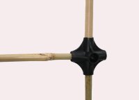 flexible Kugelsteckverbinder aus Naturkautschuk, 4er Set
